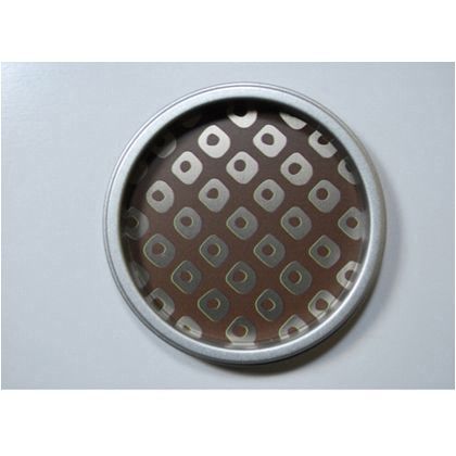 華引手(ふすまの引手) 鹿の子絞り、銀枠 大 l_img_k_01_24 1