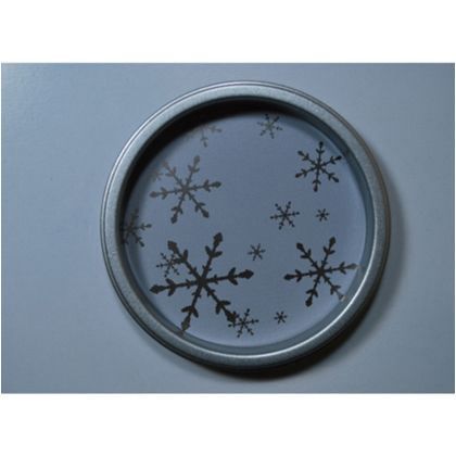 華引手(ふすまの引手) 雪、銀枠 大 l_img_k_01_31 1