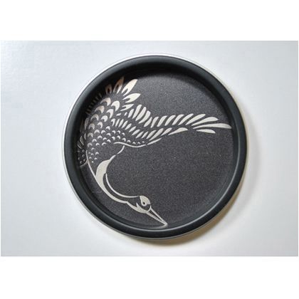 華引手(ふすまの引手) 鶴、黒枠 大 l_img_k_02_09 1