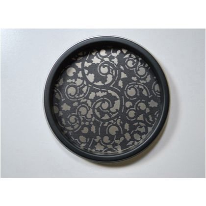 華引手(ふすまの引手) 唐草、黒枠 大 l_img_k_02_10 1