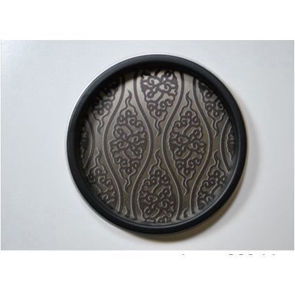 華引手(ふすまの引手) 雲立涌、黒枠 大 l_img_k_02_25 1