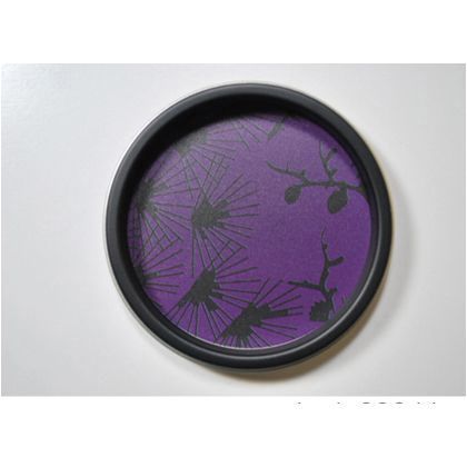 華引手(ふすまの引手) 伝統模様老松、黒枠 大 l_img_k_02_28 1