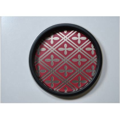 華引手(ふすまの引手) 業平菱、黒枠 大 l_img_k_02_34 1