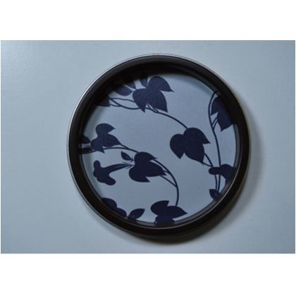 華引手(ふすまの引手) 蔦、茶枠 大 l_img_k_03_13 1