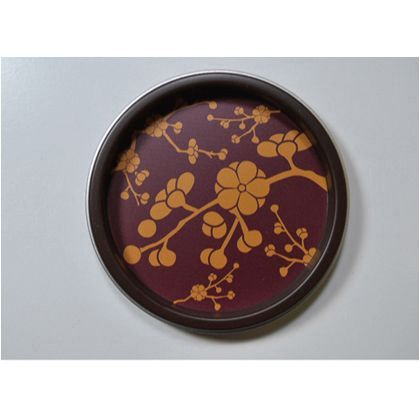 華引手(ふすまの引手) 梅、茶枠 大 l_img_k_03_15 1