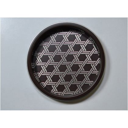 華引手(ふすまの引手) 籠目、茶枠 大 l_img_k_03_21 1