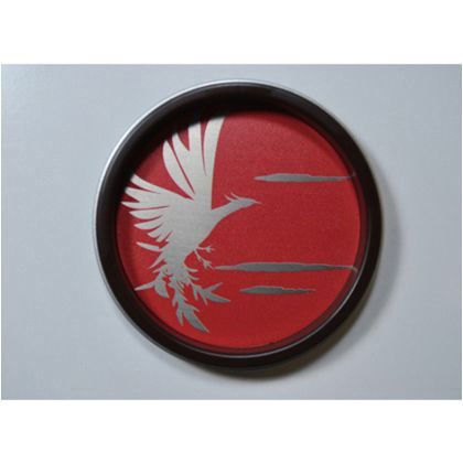 華引手(ふすまの引手) 鳳凰、茶枠 中 s_img_k_03_07 1