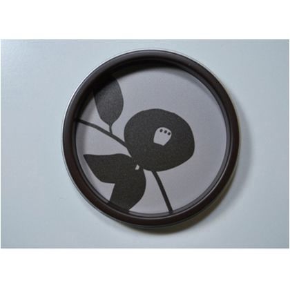 華引手(ふすまの引手) 椿、茶枠 中 s_img_k_03_16 1