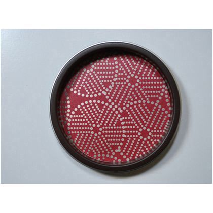 華引手(ふすまの引手) 臼の目中サイズ紋、茶枠 中 s_img_k_03_22 1