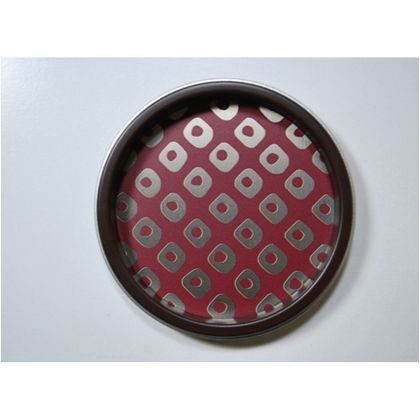 華引手(ふすまの引手) 鹿の子絞り、茶枠 中 s_img_k_03_24 1