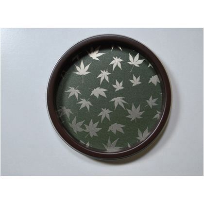 華引手(ふすまの引手) 紅葉、茶枠 中 s_img_k_03_27 1