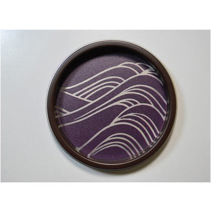 華引手(ふすまの引手) 大サイズ波、茶枠 中 s_img_k_03_30 1