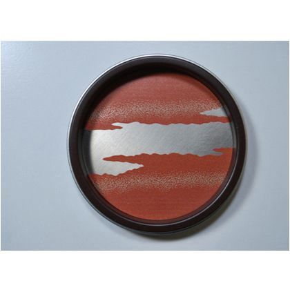 華引手(ふすまの引手) 雲母、茶枠 中 s_img_k_03_32 1