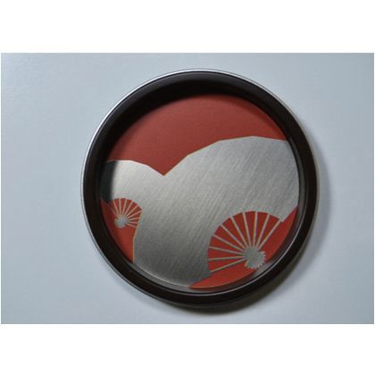 華引手(ふすまの引手) 扇、茶枠 中 s_img_k_03_35 1