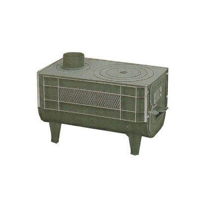 角型薪ストーブ A型 ブラック w340×D610×H330 T-455 1台