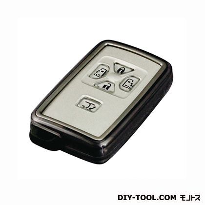 スマートキーカバーTY1キルト ブラック PZ-661 1