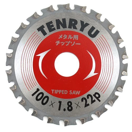 メタルチップソー 100X22P 1