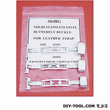 革ベルト用バックル3種16.18.20ミリ F30056 1