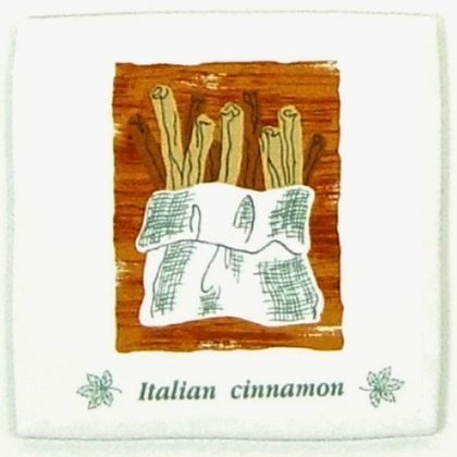 手書き風 ハッピータイル シナモン 約97×97×7mm HY-029GW 1枚