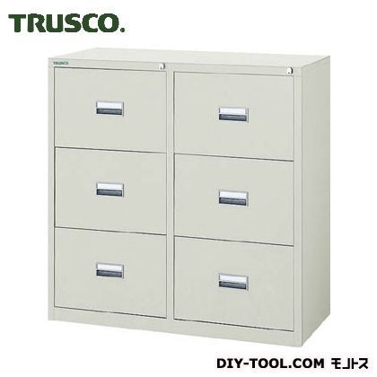 スタンダード書庫(400)キャビネット3段880X880ネオグレ