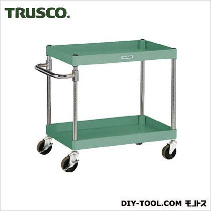 フレックスワゴン600X400XH6002段緑 GN 80kg 600×400H600 FLW-612 1