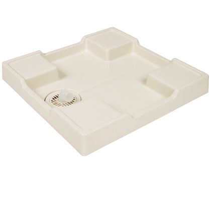 スタンダード防水パン アイボリーホワイト W640×D640×H83mm TP-640C 1台