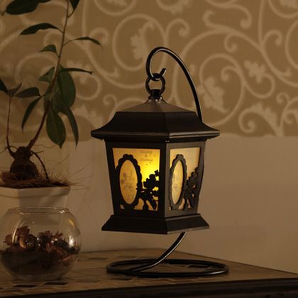 ソーラーライトランタンミッキーミニー