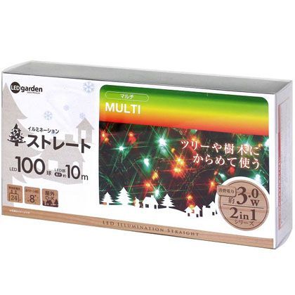 LEDストレート100球