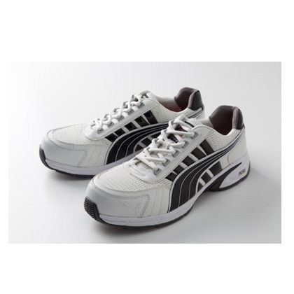 スピードロウセーフティスニーカー ホワイト/ブラック 24.5cm 64.225.0 1