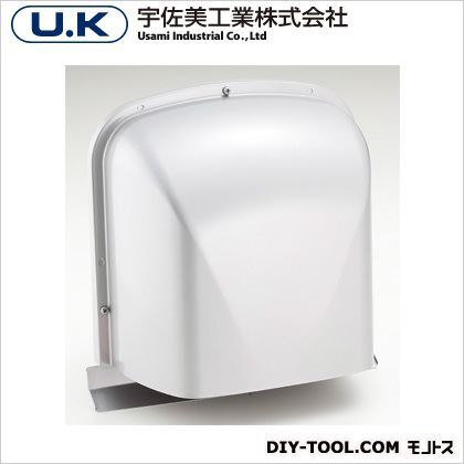 ステンレス製M型フード付ガラリ防音タイプ