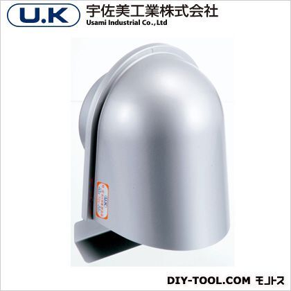 ステンレス製UL型フード付きガラリ FDタイプ メタリックグレー UK-ULZEN100SFD-MG 1