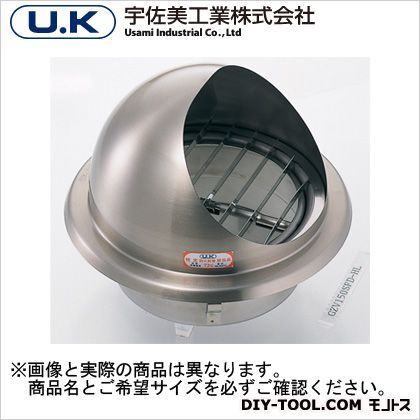 ステンレス製丸型フード付ガラリFDタイプ