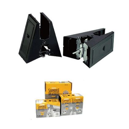 ソーホースブラケット(蝶ナット固定タイプ) V001003 1点