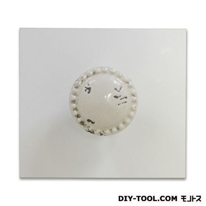 セラミックつまみ クリーム W39XD27(mm) IK-163 1点