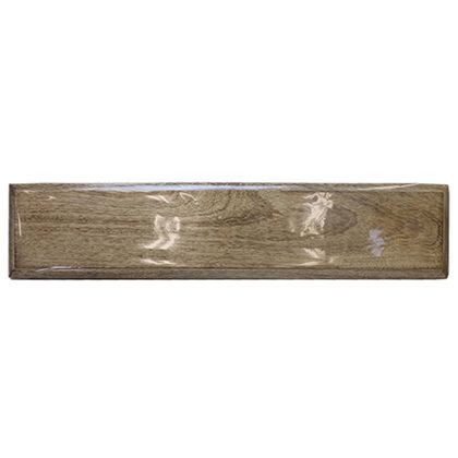 化粧板 ブラウン 厚約17mm×100mm×460mm IK-277 1枚