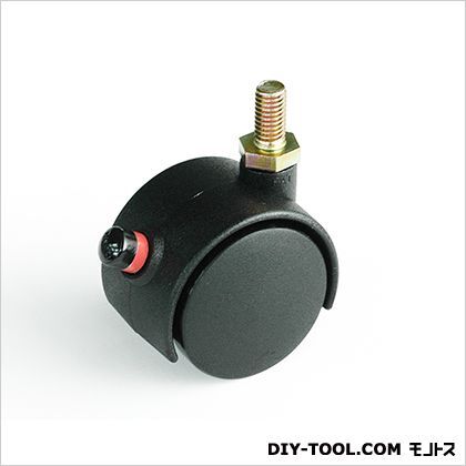 ニ輪キャスターボルトタイプストップ付きN-M8-40S 40mm 17385 1