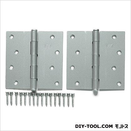 義星角蝶番 シルバー 102mm PY609 2枚