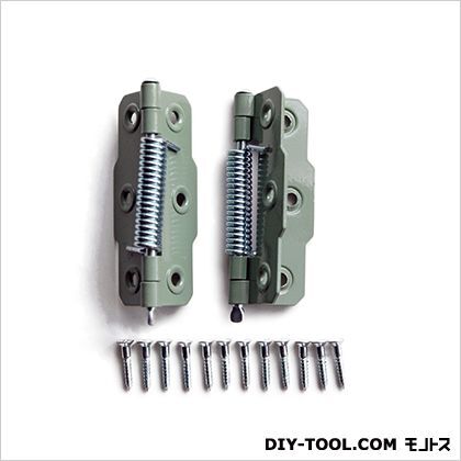 バネ蝶番 片開 64mm P-711 2枚