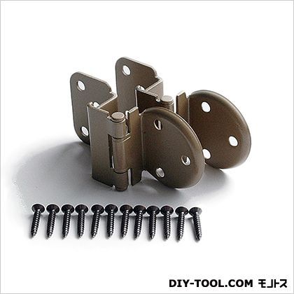 薄型アングル蝶番 AB色 15×20mm P-727 2枚