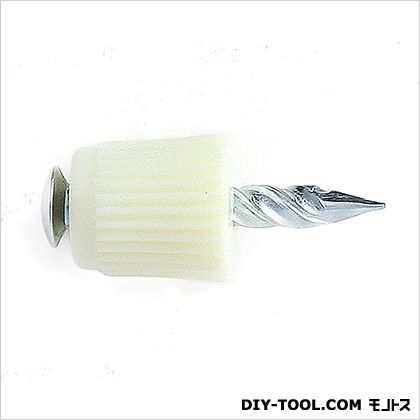 打込ダボ棚受 クリーム色(樹脂部) Z-161 4個