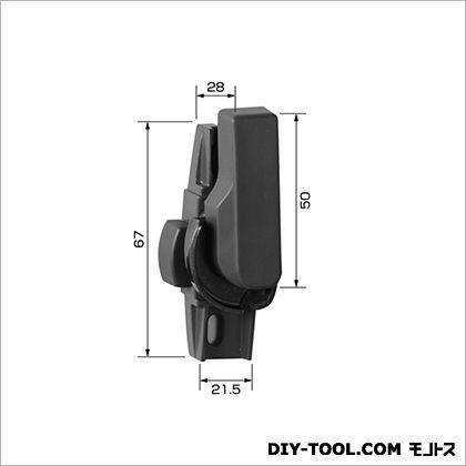 空掛防止クレセント左G-01L-BZLV ブロンズ 小 T27 1