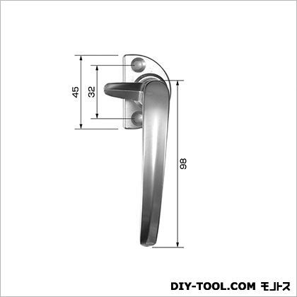 カムラッチハンドルAZWS100DC-630 シルバー T39 1