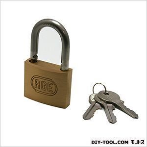 ステンレス弦Wロックシリンダー南京錠 50mm G-036 1