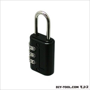 プチ文字合せ錠 ブラック G-343 1