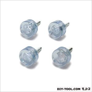 木ねじプラパート(アジャスター) 17mm UY-811 4個