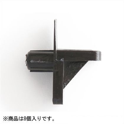 ダボ棚受 L型 6.4mm Z-167 8個