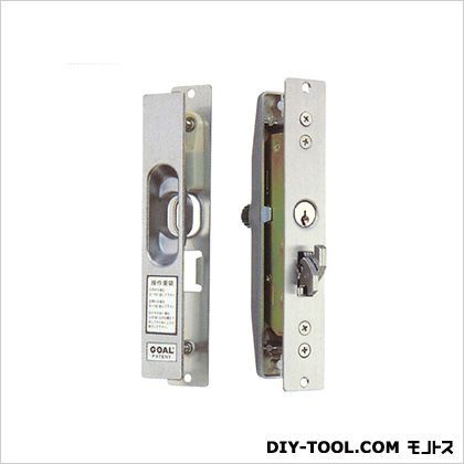 引違錠前召合せ/内外カマ締りツマミ式昭和アルミ