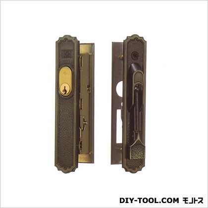 引違錠前召合せ/内外カマ締りネジ式操作アルコック