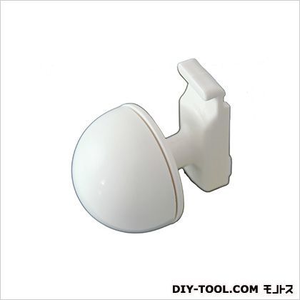 フックレール用ハンガーフック丸 1