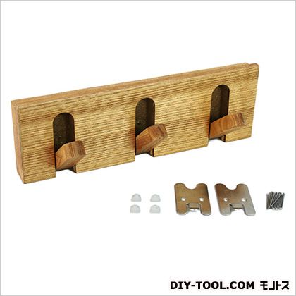 石膏ボード用壁掛け収納フック3連 1